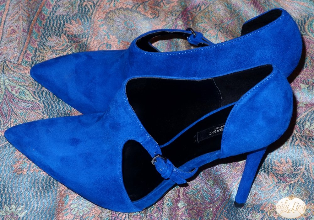 chaussure bleu