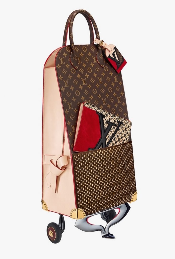 trolley christian louboutin louis vuitton