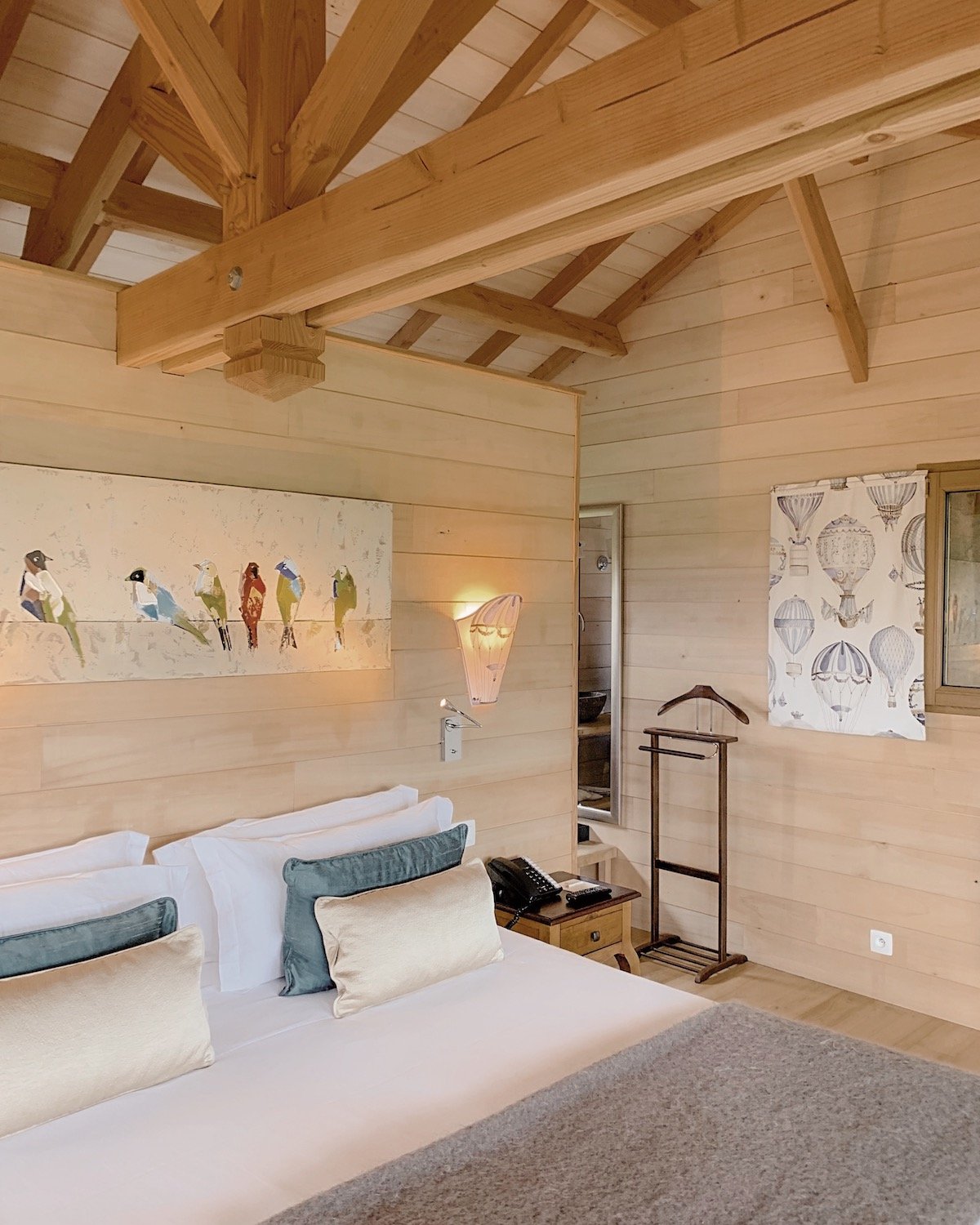 interieur cabane perchée